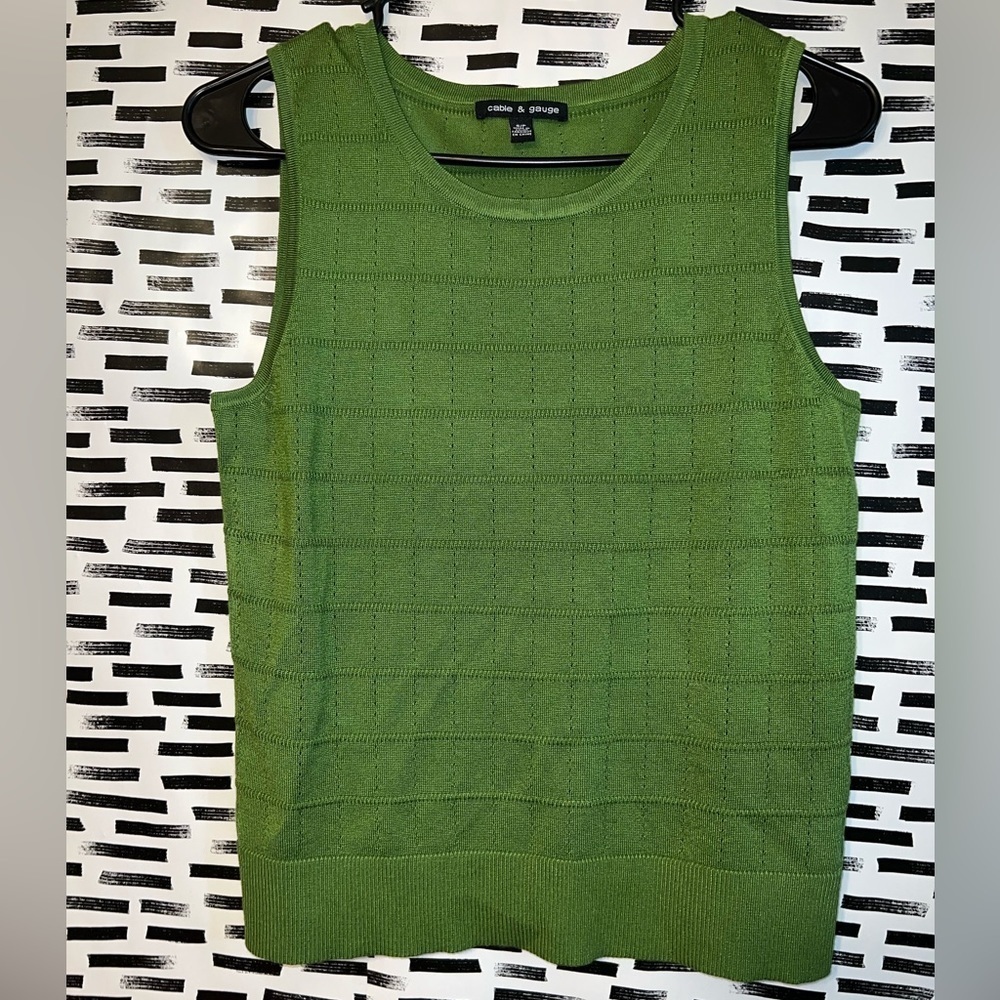 Cable & Gauge Tank| Size Small